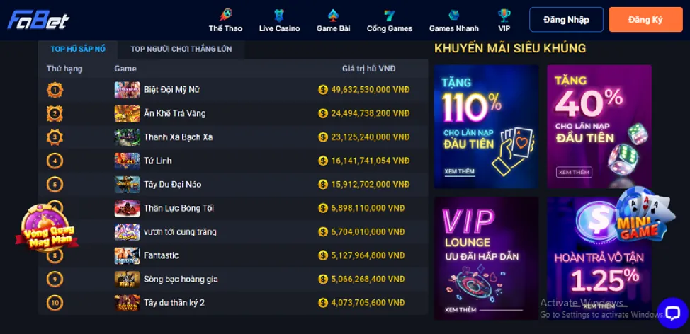 Vũ khí tối tân trong game bắn cá fun8 link mới